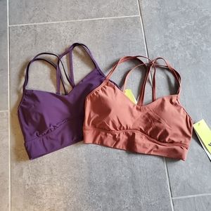 Two All in Motion sports bras Size Medium NWT